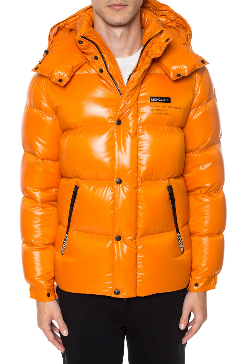 Orange Moncler 'Fragment Hiroshi Fujiwara' Moncler Genius - Vitkac